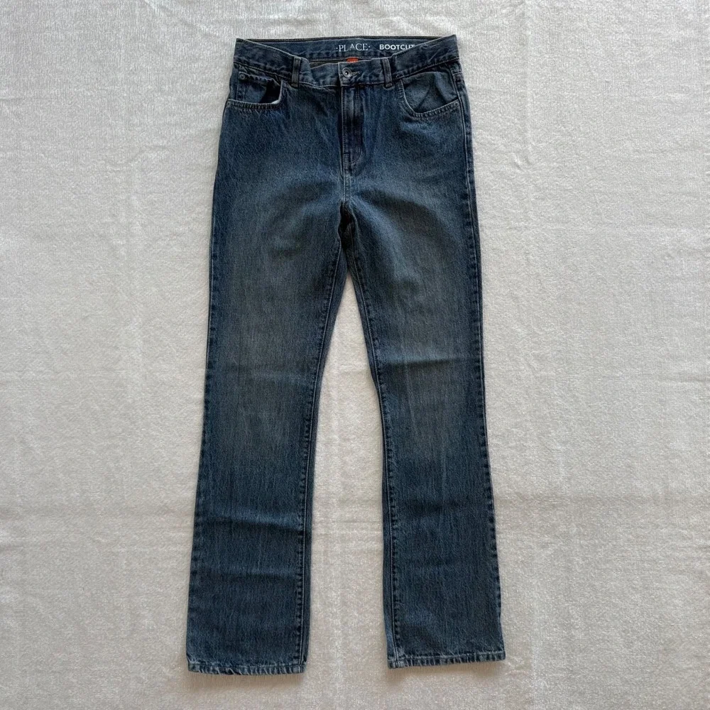 The‎ Children's Place Girls Bootcut Jeans Size 18S Dark Wash